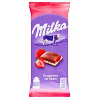 Milka Strawberry Cream 90g