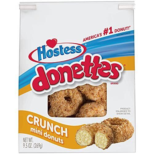 Hostess donettes Crunch mini donuts 305g
