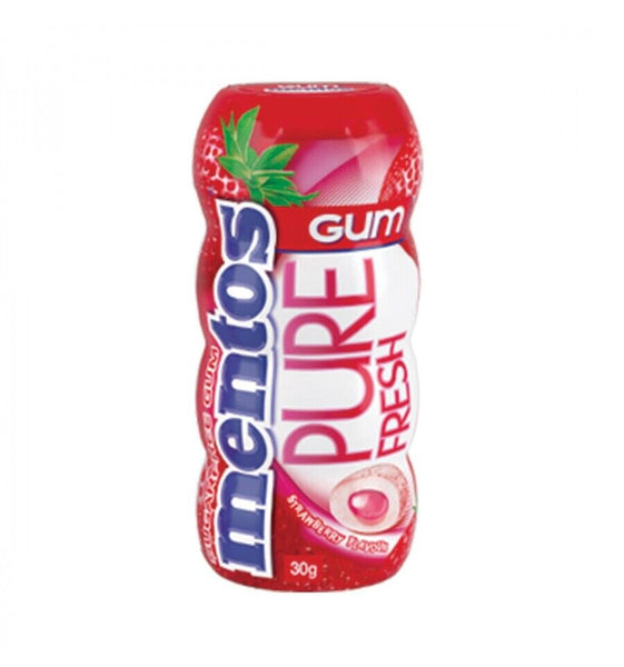 Mentos Pure Fresh Strawberry Flavour 30g