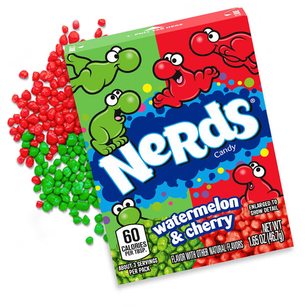 Nerds Candy watermelon & cherry 46,7g