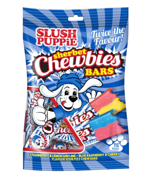 Slush Puppie  Sherbet Chewbies Bars 120g