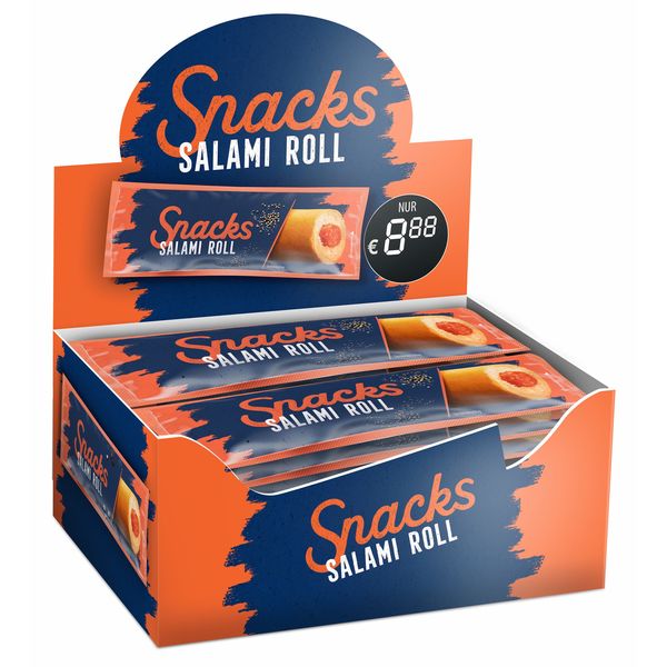Snacks Salami Rolls 12x45g