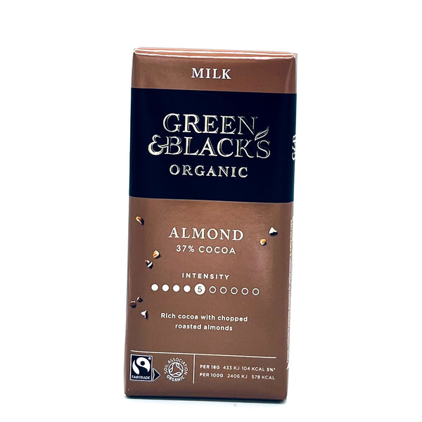 Green & Black's Organic Mandel 37% Kakao 90g